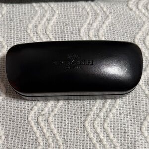 Coach Sleek Black Eyewear Case